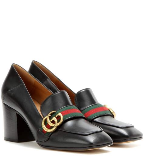 gucci loafers womens heel sale|gucci heels discount.